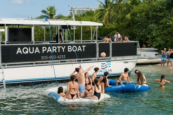Aqua Party Boat's Tipsea catamaran