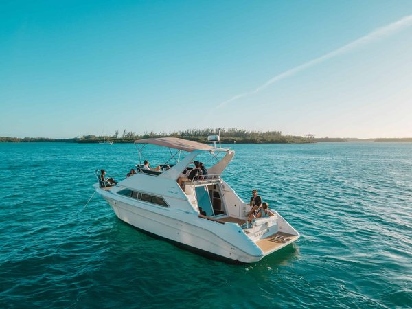 A Sea Ray motor yacht in Miami